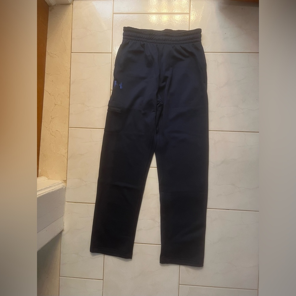 Under Armour Storm Men's Dark Navy Blue Loose Fit Sweatpants